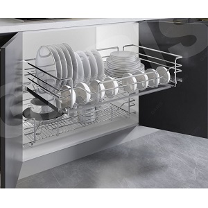 Giá bát đĩa đa năng Inox 304 nan Oval GARIS GDV47 GDV48 GDV49